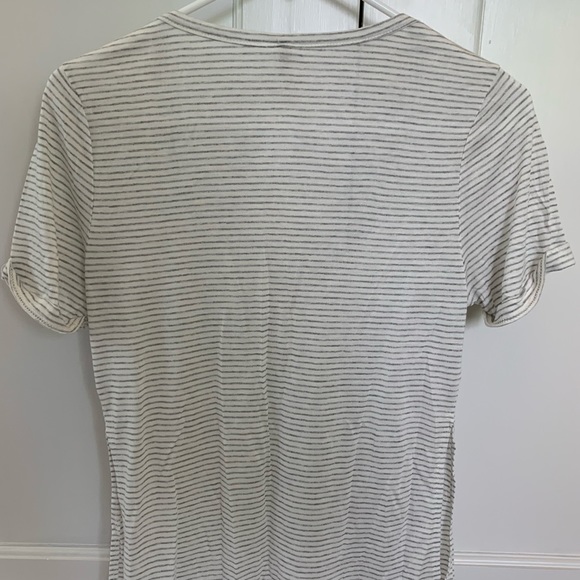 NWT LF Striped Tee with Slits - Picture 2 of 3